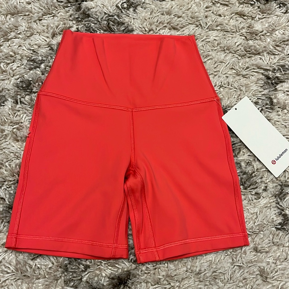 Lululemon Align HR short 6” Glaze Pink. Size 2. New with tag.